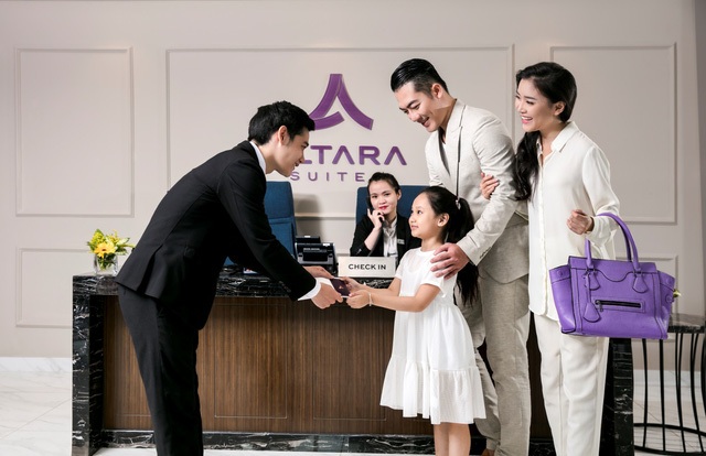 Trọn vẹn kỳ nghỉ cuối tuần cùng gia đình tại Altara Suites - 1 Dịch vụ chuẩn quốc tế tại Altara Suites cũng là một điểm cộng đáng để các gia đình lựa chọn