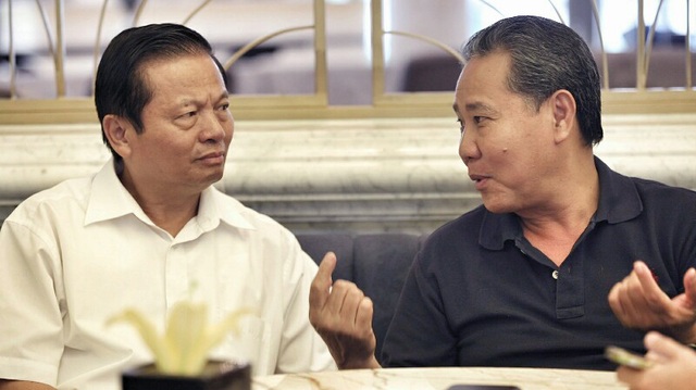 Cựu Bộ trưởng bị "cảnh cáo", Chủ tịch tập đoàn được "minh oan" - 3 Ông Lê Doãn Hợp (trái) và ông Huỳnh Văn Thòn (phải)