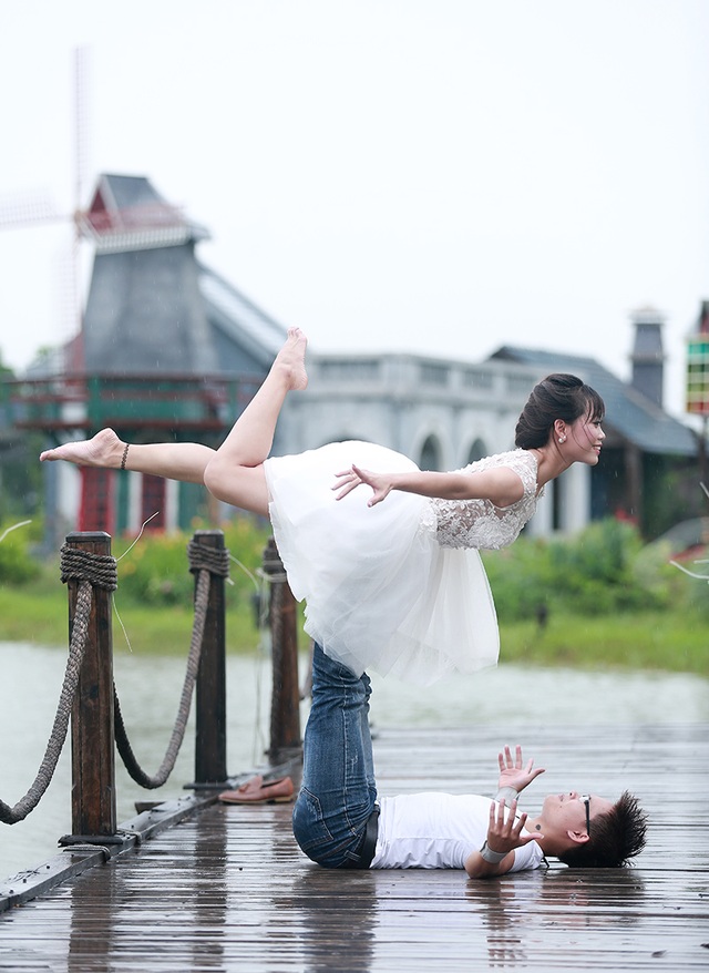 Tổng hợp hình cưới yoga dành cho những cặp đôi yêu thích sự khỏe mạnh