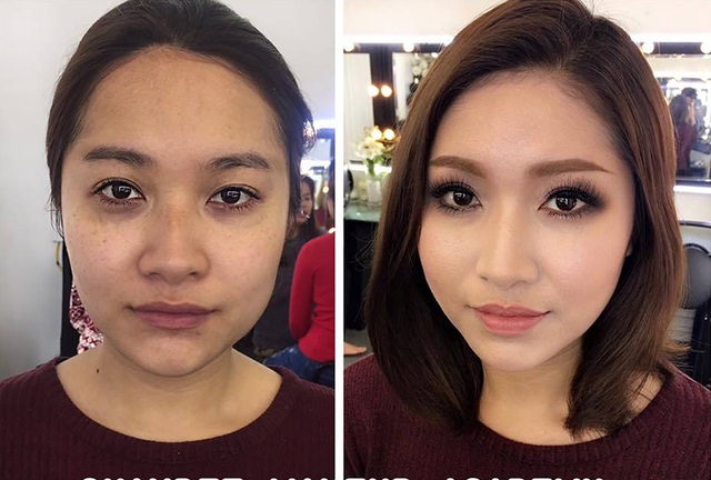 Chùm ảnh "thật không thể tin được" sự ảo diệu của trang điểm - 11 Chùm ảnh "thật không thể tin được" sự ảo diệu của trang điểm - 11