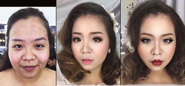 Chùm ảnh "thật không thể tin được" sự ảo diệu của trang điểm - 12 Hay là biển hoá kì diệu với nhiều phong cách khác nhau.