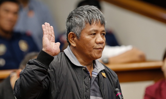 Tổng thống Philippines trước nguy cơ bị điều tra về cáo buộc giết người - 2 Edgar Matobato, thành viên biệt đội tử thần Davao (Ảnh: Qz)