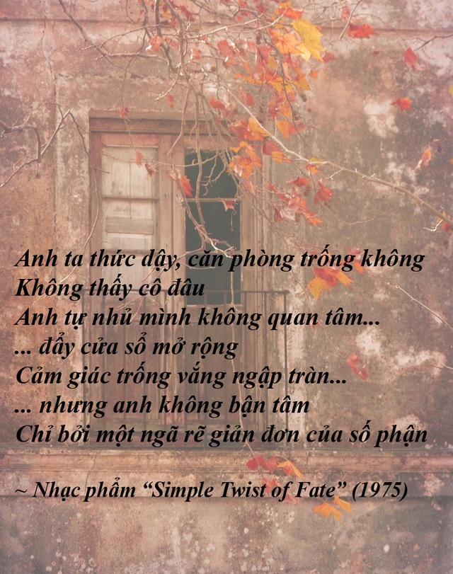 Đi tìm ý thơ trong lời nhạc của “nhạc sĩ đoạt Nobel Văn học” - 26 Đi tìm ý thơ trong lời nhạc của “nhạc sĩ đoạt Nobel Văn học” - 26