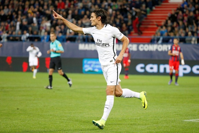 Cavani “nổi điên” ghi 4 bàn, PSG hạ gục đối thủ bằng set tennis - 2 Cavani tỏa sáng với 4 bàn thắng