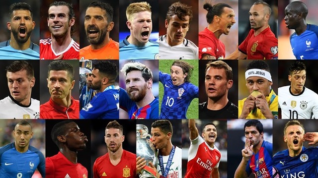 FIFA công bố 23 đề cử cho danh hiệu Cầu thủ xuất sắc nhất thế giới - 1 23 đề cử cho danh hiệu Cầu thủ xuất sắc nhất của FIFA