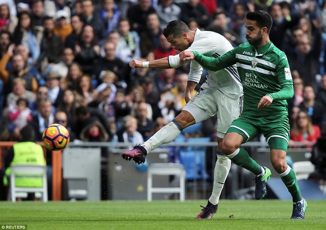 Gareth Bale lập cú đúp, Real Madrid đại thắng Leganes - 2 C.Ronaldo tiếp tục thi đấu mờ nhạt