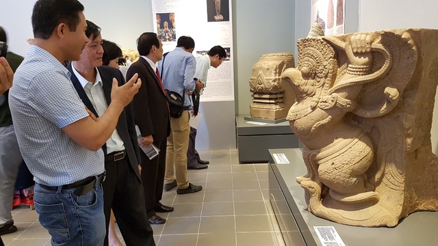Miễn phí tham quan Bảo tàng Cổ vật Cung đình Huế trong 1 tháng - 6 Những cổ vật Chăm quý báu có tuổi đời từ thế kỷ thứ 7 trở đi