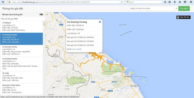 Nghiên cứu đẩy mạnh ứng dụng hệ thống thông tin địa lý - 3 Ứng dụng GIS trong website