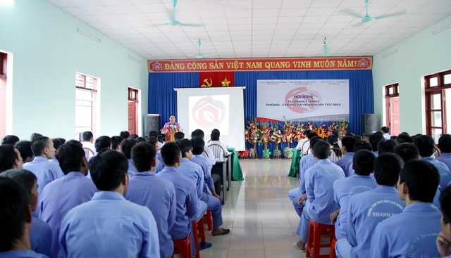 Chống tái nghiện ma túy bằng liệu pháp tâm lý - Nghiên cứu công phu, khoa học - 1 Hội nghị tư vấn kỹ năng phòng, chống tái nghiện ma túy do Viện Nghiên cứu tâm lý người sử dụng ma túy (PSD) tổ chức.