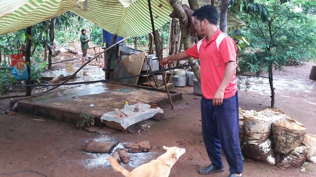 Truy tìm hung thủ chém một học sinh lớp 6 tử vong - 1 Hiện trường nơi phát hiện thi thể nạn nhân