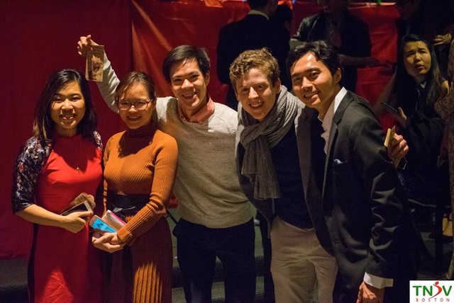 Tết Sum Vầy của Hội Thanh niên sinh viên Việt Nam vùng Boston mở rộng - 6 Khán phòng đầm ấm của buổi tiệc tại trường đại học MIT. Các món ăn truyền thống trong dịp Tết cũng được thưởng thức tại buổi tiệc.