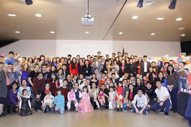 Lưu học sinh Nancy- Metz đón Xuân muộn trên đất Pháp - 9 Ảnh lưu niệm tập thể.