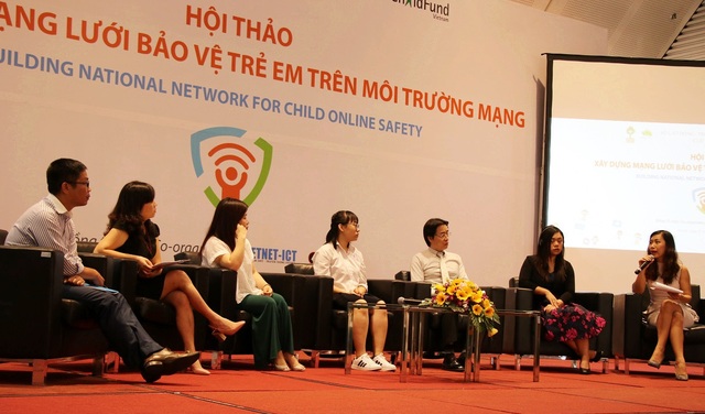 Phụ huynh ít có thời gian và kiến thức để bảo vệ trẻ trên môi trường mạng - 4 Đại diện nhiều bên cùng đối thoại để nỗ lực xây dựng mạng lưới bảo vệ trẻ em trên môi trường mạng.