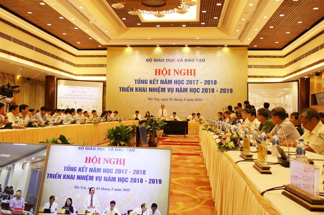 Phó Thủ tướng Vũ Đức Đam: “Giáo dục phải cởi mở, minh bạch mới tạo sự đồng thuận” - 2 Toàn cảnh hội nghị với 63 điểm cầu tại 63 tỉnh.