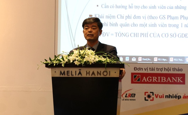 Học phí đại học tăng cao, sinh viên có ngần ngại? - 3
PGS.TS Thái Bá Cần, Hiệu trưởng Trường Đại học Hồng Bàng (TPHCM).