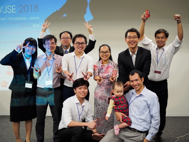Hơn 110 nhà khoa học góp mặt tại Hội nghị Giao lưu khoa học Việt - Nhật lần thứ 11 - 15 BTC Sendai của hội nghị (ảnh: Hoàng Chu).