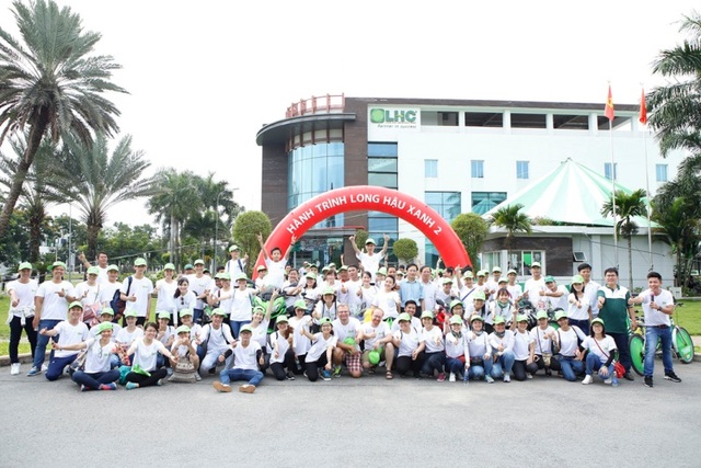 KCN Long Hậu tổ chức đạp xe vì môi trường “Hành trình Long Hậu xanh” lần 2-2017 - 4