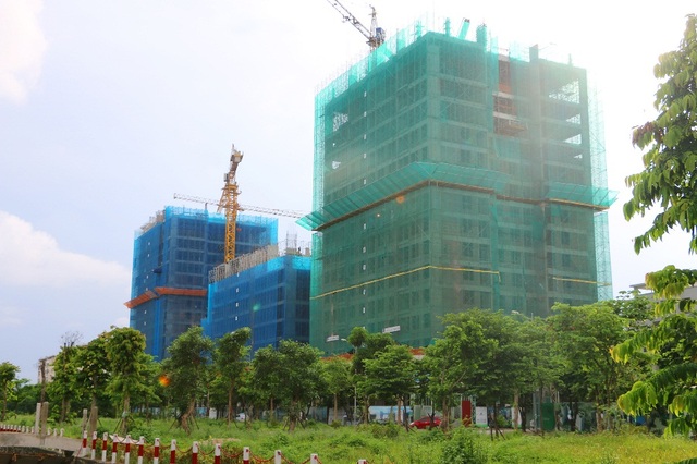 “Thu quyến rũ” tại Valencia Garden - 2 Dự án đã xây dựng xong phần thô và đang tiến hành hoàn thiện