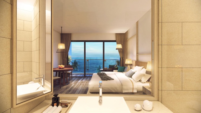 Nét độc đáo của căn hộ khách sạn 100% mặt tiền biển Melia Hồ Tràm - 1 Hình ảnh căn hộ Melia Hồ Tràm at The Hamptons