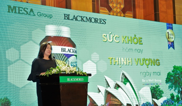 Thương hiệu thực phẩm chức năng hàng đầu của Úc “đổ bộ” thị trường Việt Nam - 1 Blackmores đã chính thức ra mắt sản phẩm tại Việt Nam thông qua nhà phân phối được ủy quyền – Mesa Group.
