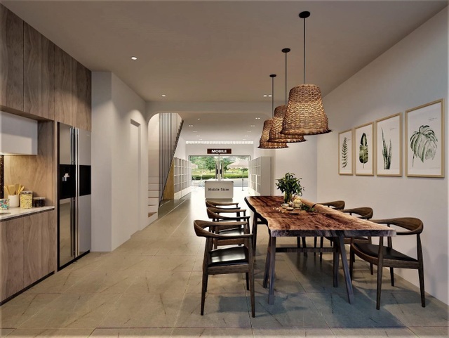 Nóng với phong cách mua sắm Singapore cửa ngõ phía Đông Sài Gòn - 3 Thiết kế sang trọng, tinh tế của một căn shophouse tại Orchard New City