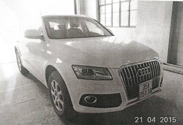 Vụ mẹ “thủ khoa 3 khối” tử nạn: Xe Camry đeo biển... Audi - 2
BKS 35A - 051.18 được đăng ký cho một chiếc xe Audi của một phụ nữ ở thành phố Tam Điệp.