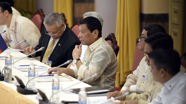Hình ảnh Lễ đón Tổng thống Philippines tại Phủ Chủ tịch - 7