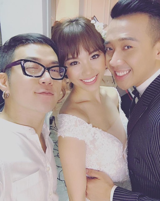 Hari không thừa nhận đám cưới vì sợ “Nói trước bước không qua” - 2 Trấn Thành và Hari chụp ảnh cưới tại 1 studio nổi tiếng