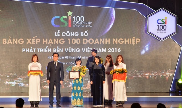 Vingroup đạt top 10 doanh nghiệp phát triển bền vững năm 2016 - 1 Vingroup đạt top 10 doanh nghiệp phát triển bền vững năm 2016 - 1