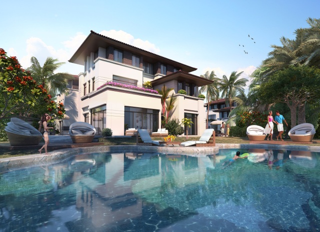 100% Biệt thự có bể bơi riêng: FLC Hạ Long – Nuông chiều mọi giác quan của bạn - 2 Bể bơi riêng biệt thự FLC Hạ Long – không gian lý tưởng cho các buổi hẹn hò lãng mạn hay một buổi “pool party” linh đình, sôi động và xa hoa