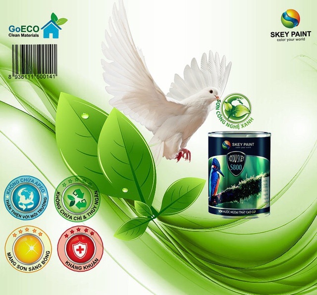 Skey Paint – Sản phẩm công nghệ xanh - 2 Skey Paint – Sản phẩm công nghệ xanh - 2
