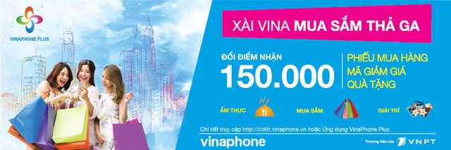 VinaPhone Plus khuyến mãi lớn đón Tết Đinh Dậu 2017 - 2