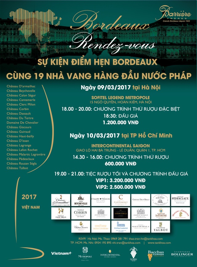19 nhà vang Pháp hàng đầu hội tụ tại Hà Nội và TP. HCM - 4