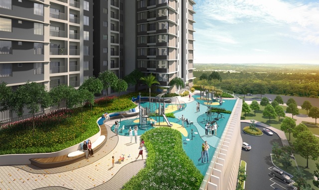 The ZEN Residence – Mơ về một cuộc sống an nhiên - 2 Sân chơi ngoài trời là một trong những điểm nhấn của hệ thống tiện ích tại The ZEN Residence
