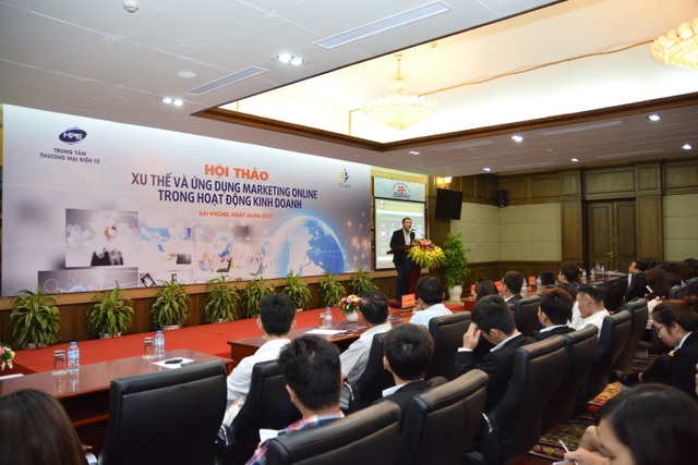 P.LAND tổ chức thành công hội thảo về Marketing Online tại Hải Phòng - 2 ThS. Nguyễn Bình Minh – Phó trưởng khoa TMĐT – Trường ĐH Thương mại