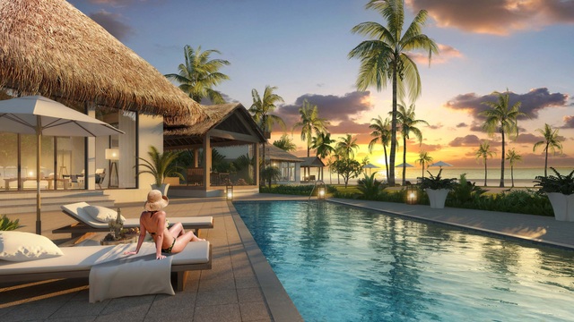Sun Premier Village Kem Beach Resort chinh phục giới đầu tư BĐS cao cấp ngay ngày đầu ra mắt - 4
Sun Premier Village Kem Beach Resort - Villas view biển