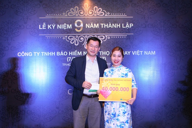 Công ty BHNT Cathay kỉ niệm 9 năm hoạt động tại Việt Nam - 3 Công ty BHNT Cathay kỉ niệm 9 năm hoạt động tại Việt Nam - 3