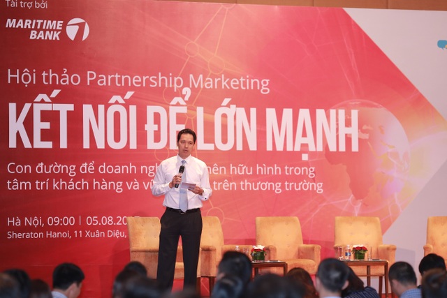 Để đi xa, doanh nghiệp đừng đi một mình - 1 Ông Huỳnh Bửu Quang, Tổng giám đốc điều hành Maritime Bank chia sẻ cùng doanh nghiệp tại sự kiện “Kết nối để lớn mạnh”