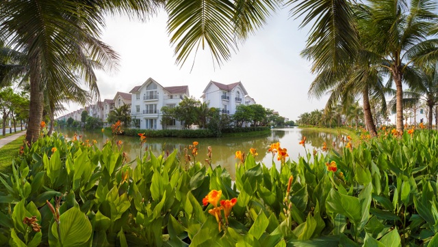 Giới đầu tư nhà giàu Hà thành đang đổ tiền vào đâu? - 2 Vinhomes Riverside - Khu đô thị sinh thái đẳng cấp giữa lòng Hà Nội. Hình ảnh minh họa
