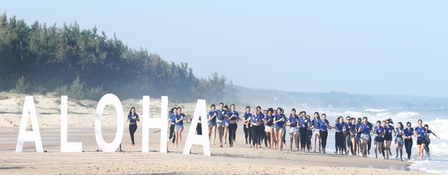Aloha Beach Village Phan Thiết tài trợ chính hoa hậu Hoàn Vũ Việt Nam - 1 Thí sinh Hoa hậu Hoàn vũ Việt Nam trên biển Aloha Beach Village Phan Thiết