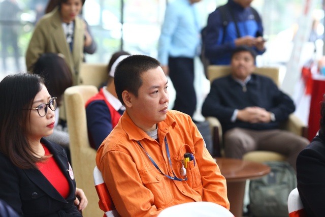 ‘Vui vì đã đem lại hạnh phúc cho người khác’ - 3 Anh Trần Tiến Trung (công tác tại Điện lực Hai Bà Trưng thuộc Tổng công ty Điện lực Hà Nội (EVNHANOI) hiện giữ kỷ lục 34 lần hiến máu trong ngành Điện