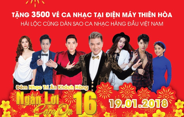Tết kết nối chào 2018 - Điện máy Thiên Hòa lì xì ngay 100 tỷ đồng - 2 Tết kết nối chào 2018 - Điện máy Thiên Hòa lì xì ngay 100 tỷ đồng - 2