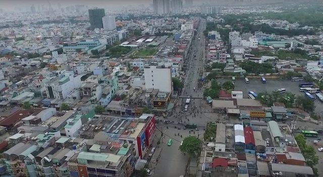 BĐS Nam Sài Gòn hút nhà đầu tư nhờ đòn bẩy hạ tầng - 2 Quốc lộ 50 đang được nâng cấp mở rộng 6 làn xe, là trục đường quốc gia trọng yếu