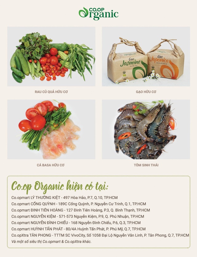 Xuất hiện món Tết phong thủy độc đáo từ thực phẩm hữu cơ - 1 4 nhóm sản phẩm Co.op Organic đang được Co.opmart và Co.opXtra kinh doanh độc quyền