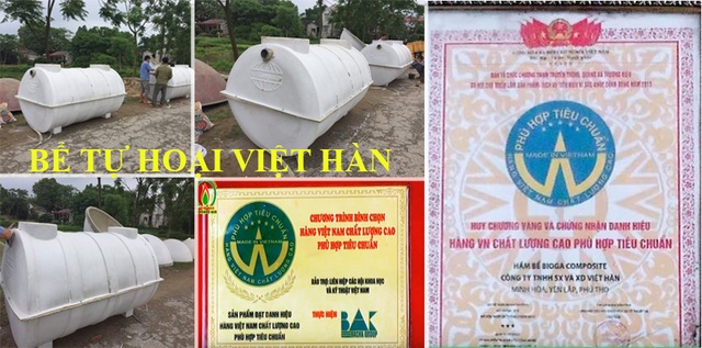 Bể tự hoại, bể phốt Composite Việt Hàn - Giải pháp mới thay thế bể phốt truyền thống - 3 Bể tự hoại, bể phốt Composite Việt Hàn - Giải pháp mới thay thế bể phốt truyền thống - 3
