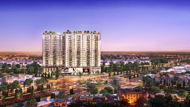 Cầu vượt cung: nhà ở dọc đại lộ Võ Văn Kiệt hút khách và tăng giá - 1 Phối cảnh dự án Khu căn hộ thông minh High Intela nằm ngay mặt tiền đại lộ Võ Văn Kiệt được giới thiệu vào cuối năm 2017.