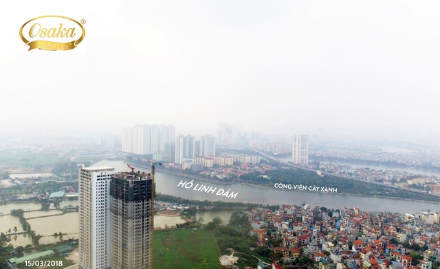 Nam Hà Nội: Top 3 dự án chung cư chất lượng sắp bàn giao - 1 Dự án chung cư Osaka Complex Hoàng Mai