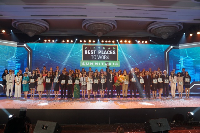 Công bố Top 100 nơi làm việc tốt nhất Việt Nam - 1
Lễ vinh danh và công bố Kết quả Khảo sát Nơi làm việc tốt nhất Việt Nam 2017