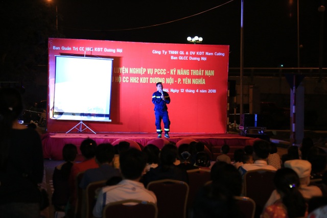 Tập đoàn Nam Cường: Đồng loạt triển khai tập huấn nghiệp vụ PCCC tại các khu đô thị - 1 Tập đoàn Nam Cường thường xuyên tổ chức các buổi tập huấn nghiệp vụ PCCC – kỹ năng thoát nạn cho các cụm cư dân tại các khu đô thị
