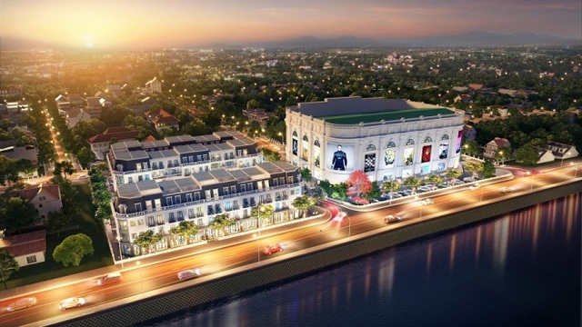 Vingroup chính thức ra mắt Vincom Shophouse Hòa Bình - 2 Các căn Shophouse sẽ được hỗ trợ và cộng hưởng tối đa từ lưu lượng khách đến Trung tâm thương mại Vincom Plaza Hòa Bình